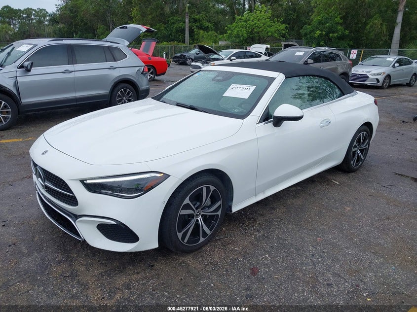 2025 Mercedes-benz Cle-klasse VIN W1KMK4HB7SF055348 IAAI salvage auction — UNKNOWN, Salvage Title, sold $34,850 on 2026-07-06 (photo 2)