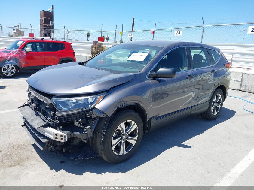 2020 Honda Cr-v VIN 2HKRW1H27LH404597 IAAI salvage auction — FRONT END, Salvage (California), sold $7,300 on 2026-07-05 (photo 2)
