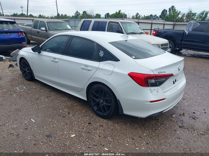 2022 Honda Civic VIN 2HGFE2F59NH564325 IAAI salvage auction — HAIL, Original (Texas), sold $14,000 on 2026-07-30 (photo 3)