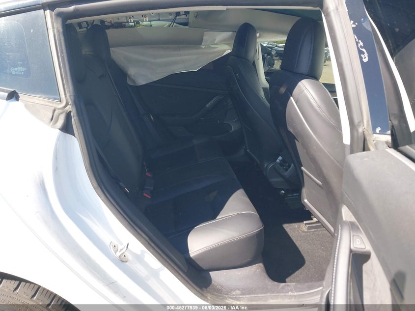 2022 Tesla Model 3 VIN 5YJ3E1EB0NF367326 IAAI salvage auction — LEFT SIDE, Salvage Title, sold $8,375 on 2026-07-06 (photo 8)