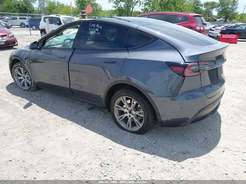 2023 Tesla Model y VIN 7SAYGDEE0PF887303 IAAI salvage auction — ROOF, Salvage Title, sold $3,050 on 2026-07-21 (photo 3)