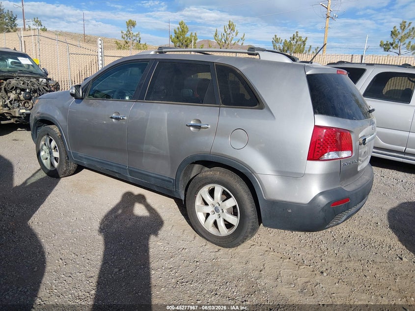 2013 Kia Sorento VIN 5XYKT4A69DG423217 IAAI salvage auction — NORMAL WEAR, Regular (Nevada), sold $275 on 2026-07-24 (photo 3)