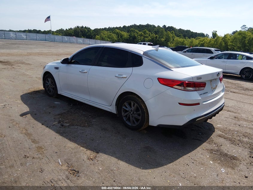 2020 Kia Optima VIN 5XXGT4L39LG431507 IAAI salvage auction — FRONT & REAR, Salvage Title, sold $550 on 2026-07-22 (photo 3)