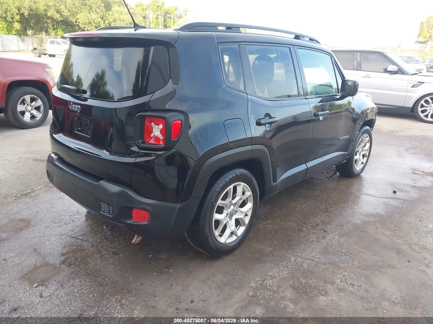 2017 Jeep Renegade VIN ZACCJABB4HPG51734 IAAI salvage auction — ENGINE DAMAGE, Clear (Florida), sold $850 on 2026-07-15 (photo 4)
