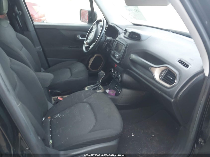 2017 Jeep Renegade VIN ZACCJABB4HPG51734 IAAI salvage auction — ENGINE DAMAGE, Clear (Florida), sold $850 on 2026-07-15 (photo 5)