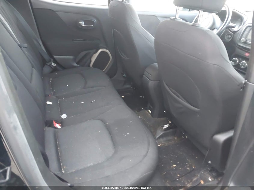 2017 Jeep Renegade VIN ZACCJABB4HPG51734 IAAI salvage auction — ENGINE DAMAGE, Clear (Florida), sold $850 on 2026-07-15 (photo 8)