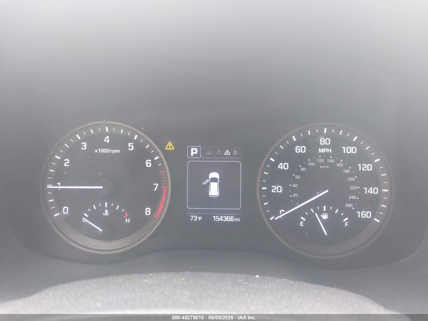 2016 Hyundai Tucson VIN KM8J33A27GU116517 IAAI salvage auction — HAIL, Salvage Title, sold $2,550 on 2026-07-22 (photo 7)