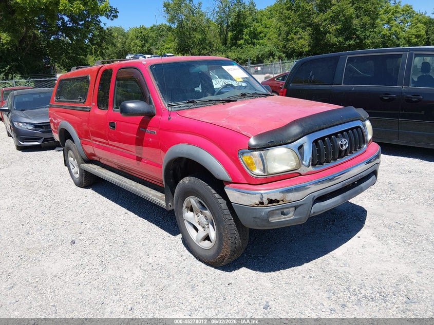 2002 Toyota Tacoma VIN 5TEWM72N22Z883764 IAAI salvage auction — NORMAL WEAR, Original (Ohio), sold $1,150 on 2026-07-14 (photo 1)