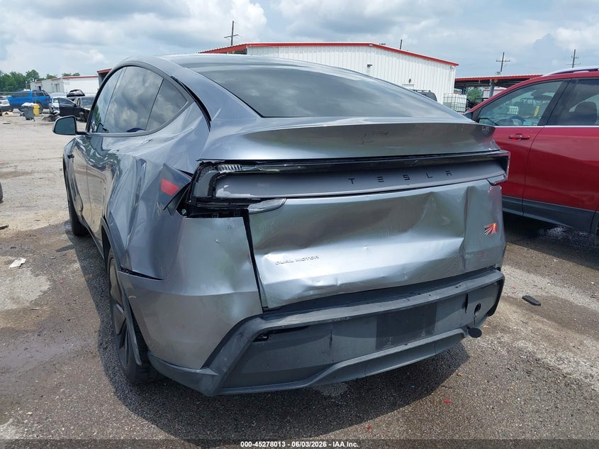 2026 Tesla Model y VIN 7SAYGDEE8TA380432 IAAI salvage auction — REAR END, Salvage Title, sold $21,800 on 2026-07-21 (photo 6)