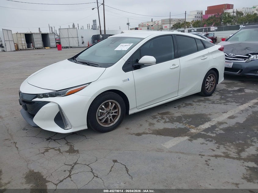 2020 Toyota Prius VIN JTDKARFP9L3143126 IAAI salvage auction — FRONT END, Salvage Title, sold $9,050 on 2026-07-15 (photo 2)