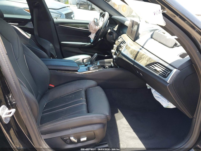 2021 BMW 5er VIN WBA53BJ03MWW88504 IAAI salvage auction — LEFT FRONT, Salvage (California), sold $9,400 on 2026-07-29 (photo 5)