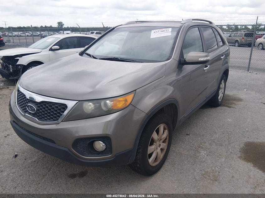 2011 Kia Sorento VIN 5XYKT3A10BG027687 IAAI salvage auction — NORMAL WEAR, Clear (Louisiana), sold $1,250 on 2026-07-07 (photo 6)