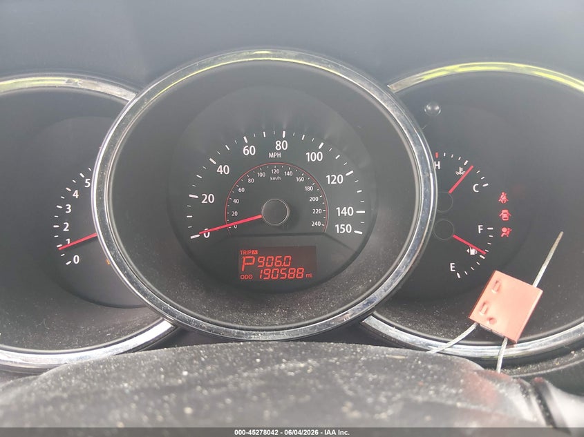 2011 Kia Sorento VIN 5XYKT3A10BG027687 IAAI salvage auction — NORMAL WEAR, Clear (Louisiana), sold $1,250 on 2026-07-07 (photo 7)