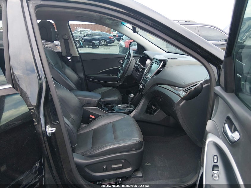 2016 Hyundai Santa fe VIN KM8SR4HFXGU133085 IAAI salvage auction — RIGHT SIDE, Salvage Title, sold $2,500 on 2026-07-14 (photo 5)