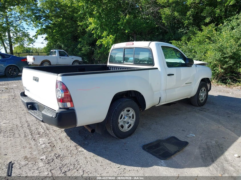 2009 Toyota Tacoma VIN 5TENX22N69Z661566 IAAI salvage auction — FRONT END, Salvage (Kentucky), sold $2,600 on 2026-07-08 (photo 4)