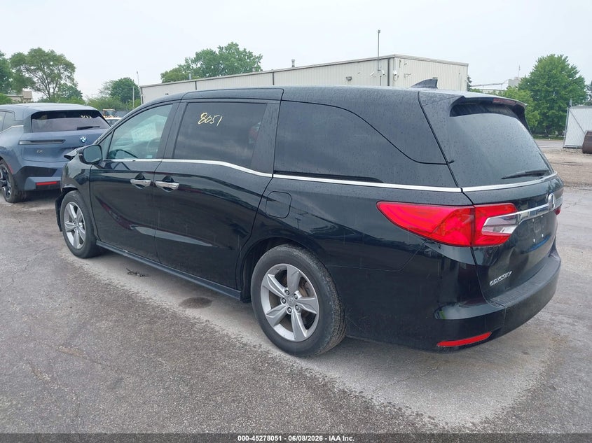 2020 Honda Odyssey VIN 5FNRL6H7XLB035993 IAAI salvage auction — FRONT END, Salvage Title, sold $4,450 on 2026-07-09 (photo 3)