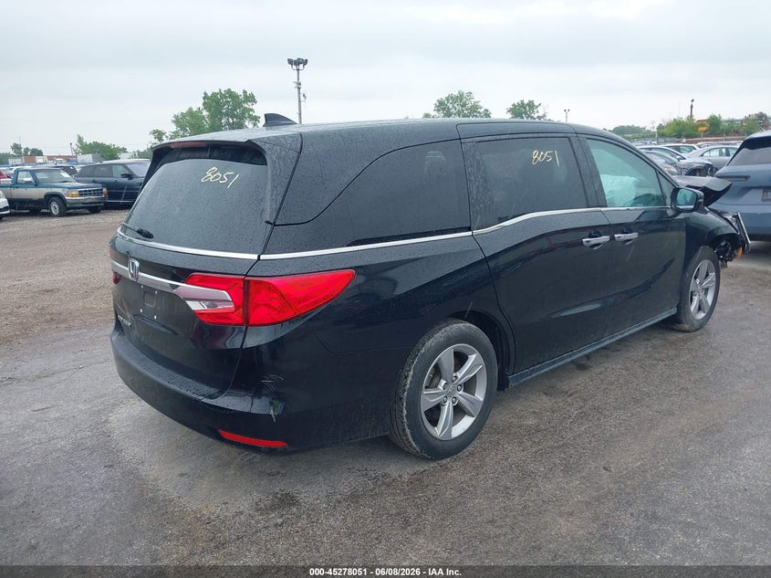 2020 Honda Odyssey VIN 5FNRL6H7XLB035993 IAAI salvage auction — FRONT END, Salvage Title, sold $4,450 on 2026-07-09 (photo 4)