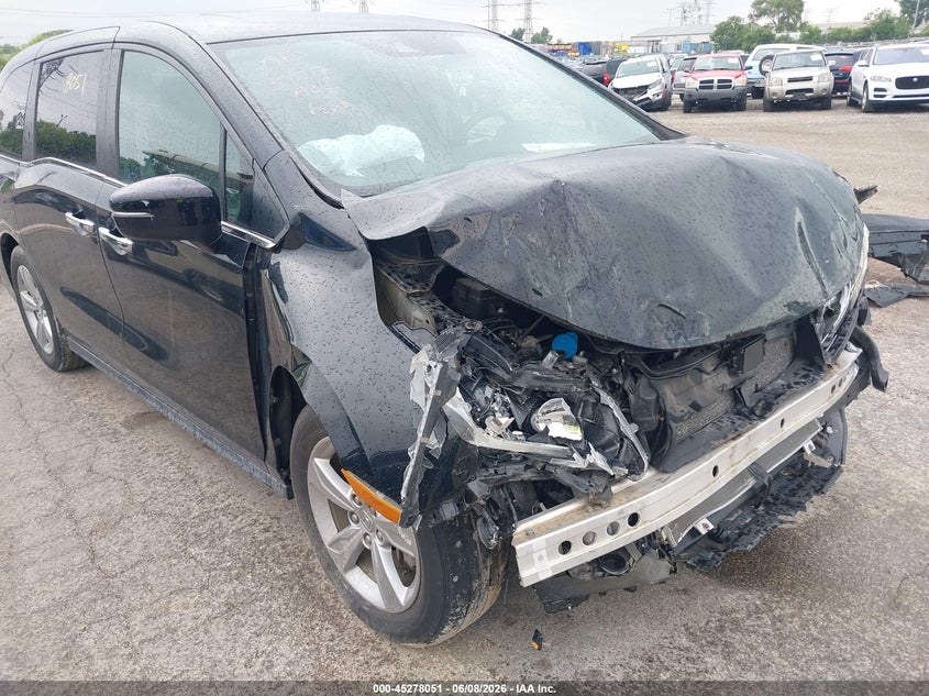 2020 Honda Odyssey VIN 5FNRL6H7XLB035993 IAAI salvage auction — FRONT END, Salvage Title, sold $4,450 on 2026-07-09 (photo 6)
