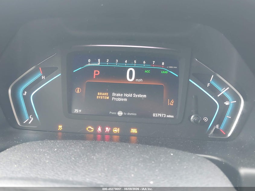 2020 Honda Odyssey VIN 5FNRL6H7XLB035993 IAAI salvage auction — FRONT END, Salvage Title, sold $4,450 on 2026-07-09 (photo 7)