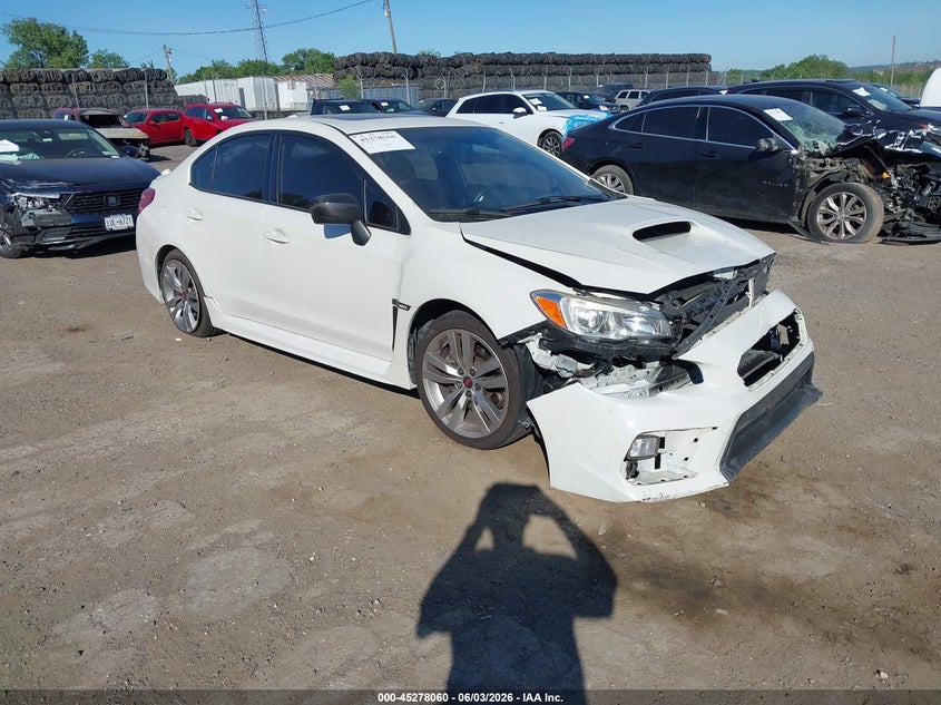 2021 Subaru Wrx VIN JF1VA1C63M9824204 IAAI salvage auction — FRONT END, Salvage (Pennsylvania), sold $2,900 on 2026-07-31 (photo 1)