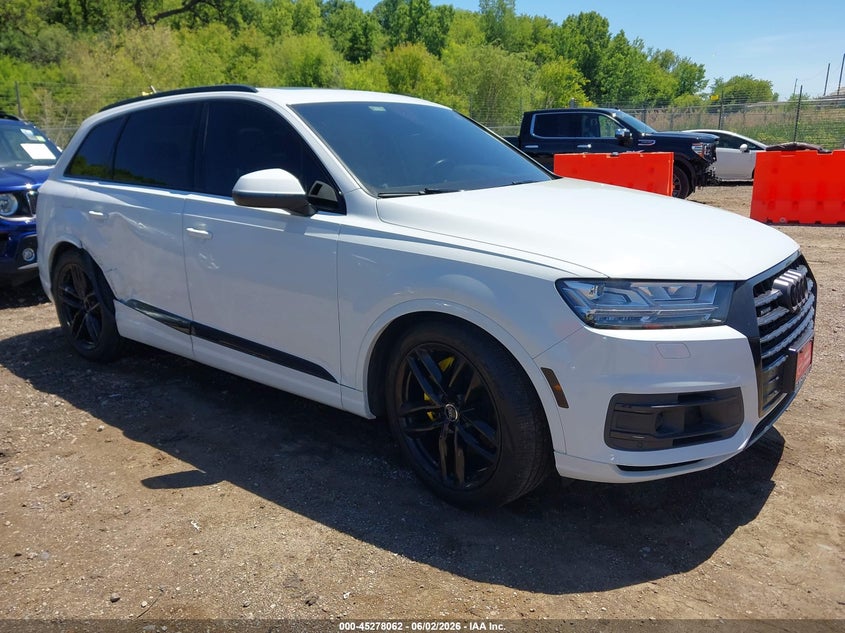 2018 Audi Q7 VIN WA1VAAF72JD009624 IAAI salvage auction — RIGHT REAR, Salvage (Illinois), sold $7,000 on 2026-07-29 (photo 1)