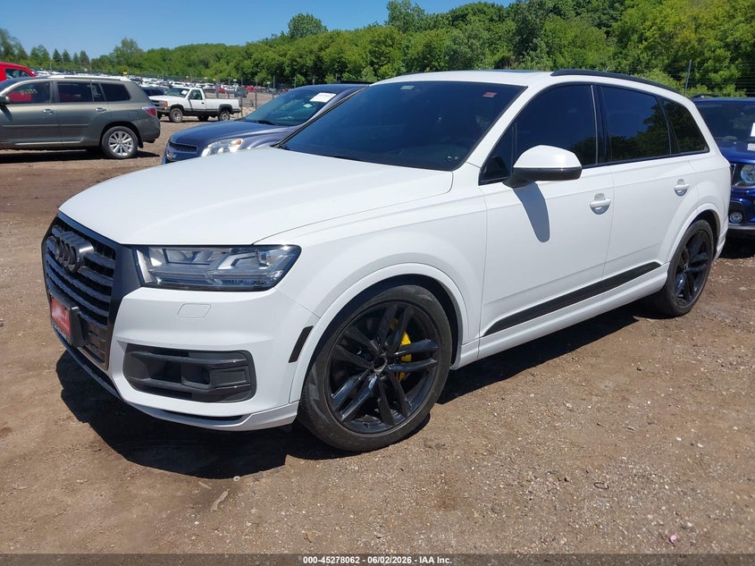 2018 Audi Q7 VIN WA1VAAF72JD009624 IAAI salvage auction — RIGHT REAR, Salvage (Illinois), sold $7,000 on 2026-07-29 (photo 2)