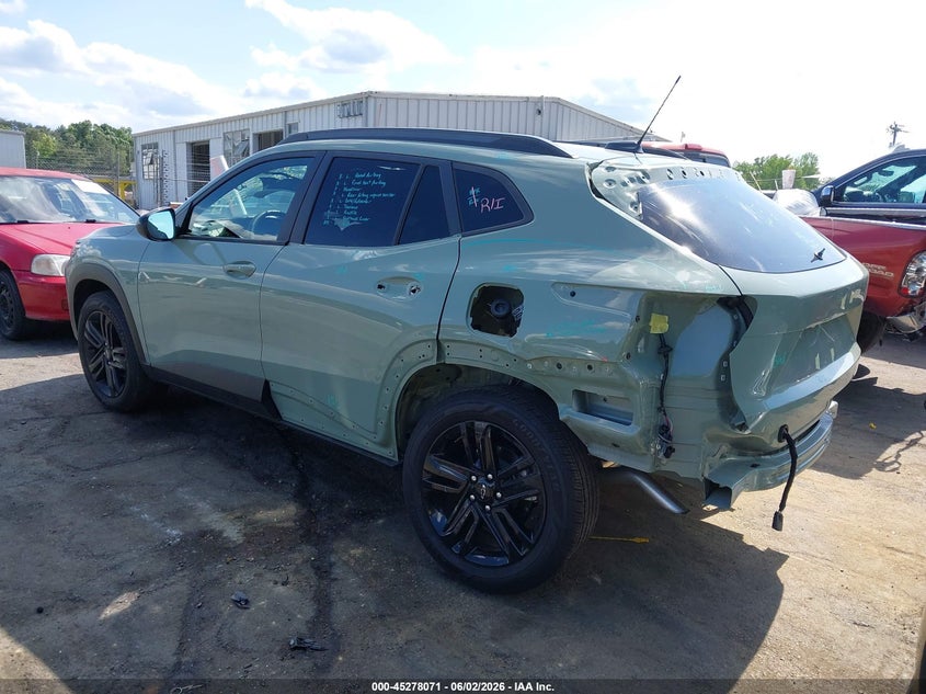2025 Chevrolet Trax VIN KL77LKEP7SC118861 IAAI salvage auction — REAR END, Salvage (North Carolina), sold $6,600 on 2026-07-31 (photo 3)