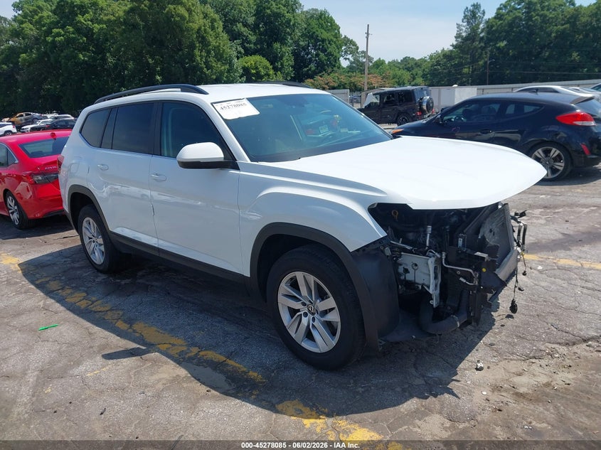 2021 Volkswagen Atlas VIN 1V2GP2CA7MC507281 IAAI salvage auction — FRONT END, Salvage Title, sold $2,650 on 2026-07-11 (photo 1)