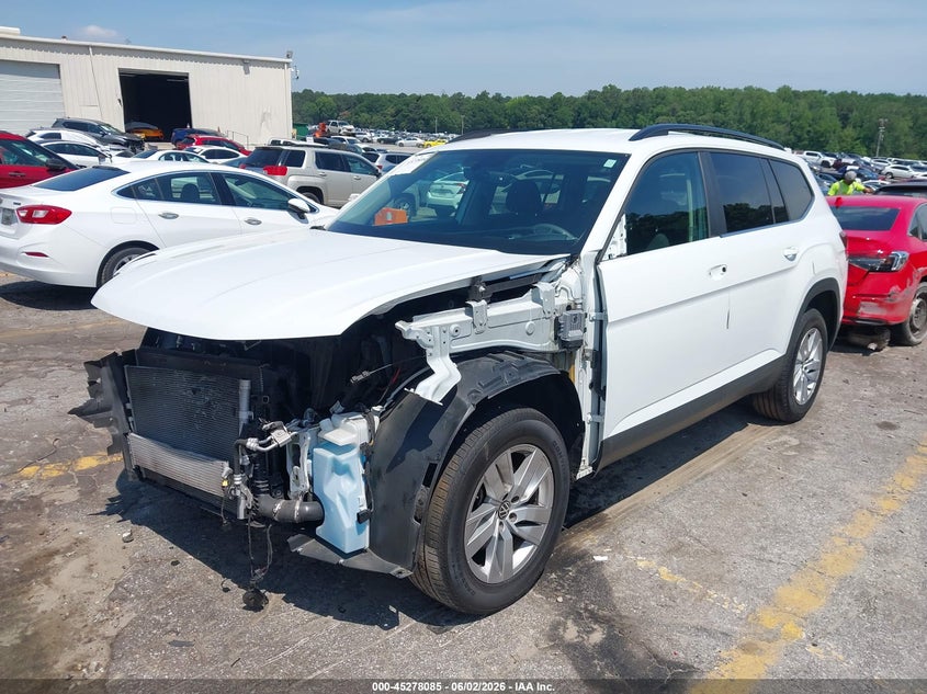 2021 Volkswagen Atlas VIN 1V2GP2CA7MC507281 IAAI salvage auction — FRONT END, Salvage Title, sold $2,650 on 2026-07-11 (photo 6)