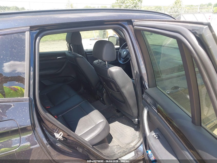 2013 BMW X3 VIN 5UXWX9C53D0A19117 IAAI salvage auction — REAR END, Salvage Title, sold $1,400 on 2026-07-14 (photo 8)