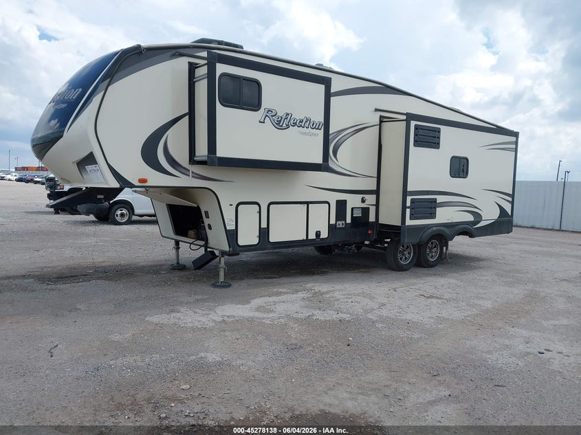 2019 Grand design Reflection VIN 573FR3324K3322732 IAAI salvage auction — HAIL, Original (Texas), sold $17,650 on 2026-08-19 (photo 2)
