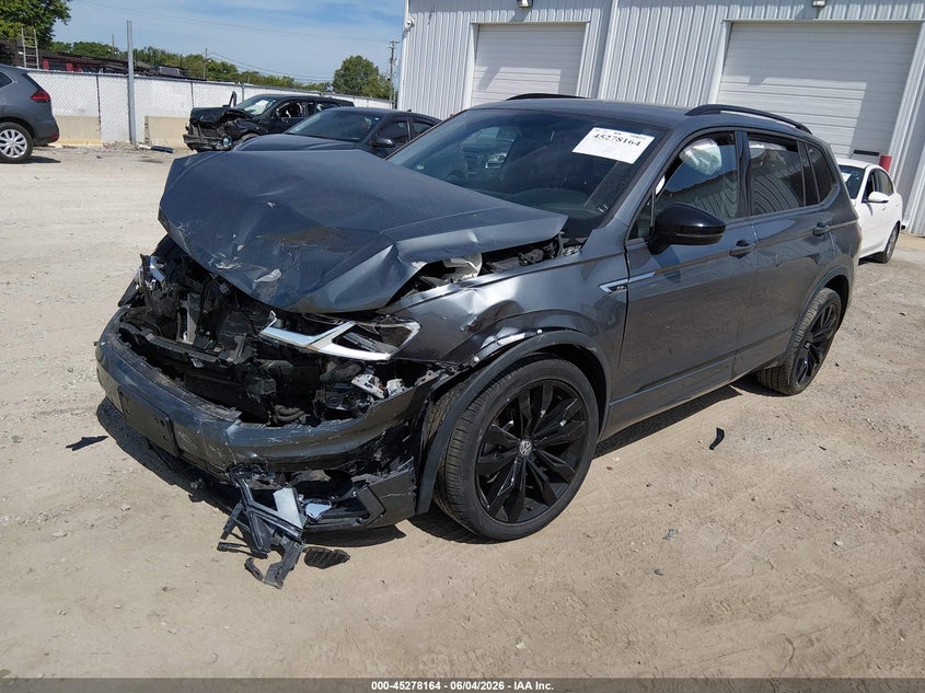 2021 Volkswagen Tiguan VIN 3VV2B7AX0MM054894 IAAI salvage auction — RIGHT FRONT, Salvage Title, sold $3,150 on 2026-07-18 (photo 2)