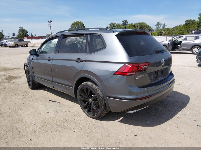 2021 Volkswagen Tiguan VIN 3VV2B7AX0MM054894 IAAI salvage auction — RIGHT FRONT, Salvage Title, sold $3,150 on 2026-07-18 (photo 3)