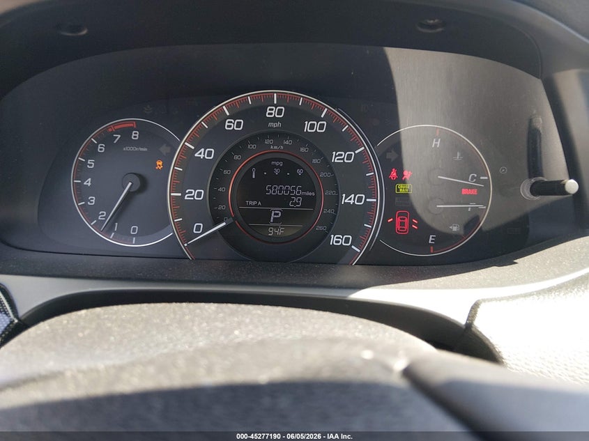 2014 Honda Accord VIN 1HGCR2F53EA021140 IAAI salvage auction — REAR END, Salvage Title, sold $500 on 2026-07-18 (photo 7)