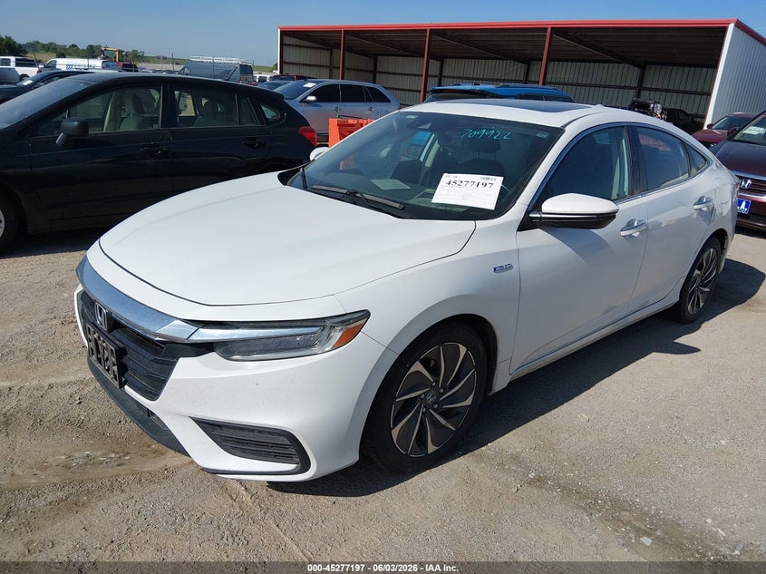 2021 Honda Insight VIN 19XZE4F93ME005910 IAAI salvage auction — RIGHT REAR, Salvage (Nebraska), sold $4,300 on 2026-07-30 (photo 2)