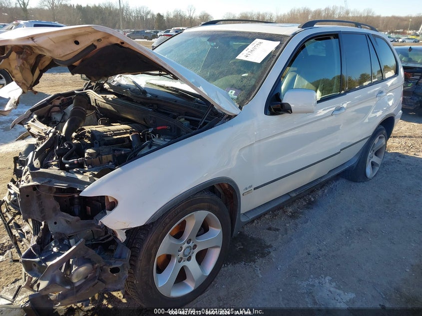 2006 BMW X5 VIN 5UXFB53526LV20912 IAAI salvage auction — FRONT & REAR, Salvage (Idaho), sold $350 on 2026-07-28 (photo 2)