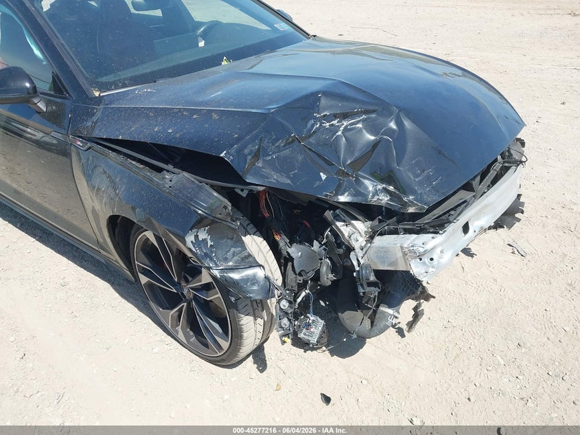 2022 Audi S5 VIN WAUC4CF54NA022569 IAAI salvage auction — FRONT END, Salvage (Pennsylvania), sold $14,000 on 2026-07-28 (photo 6)