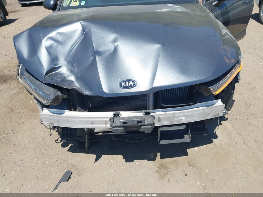 2021 Kia K5 VIN 5XXG14J23MG024624 IAAI salvage auction — FRONT END, Salvage Title, sold $1,425 on 2026-07-15 (photo 6)