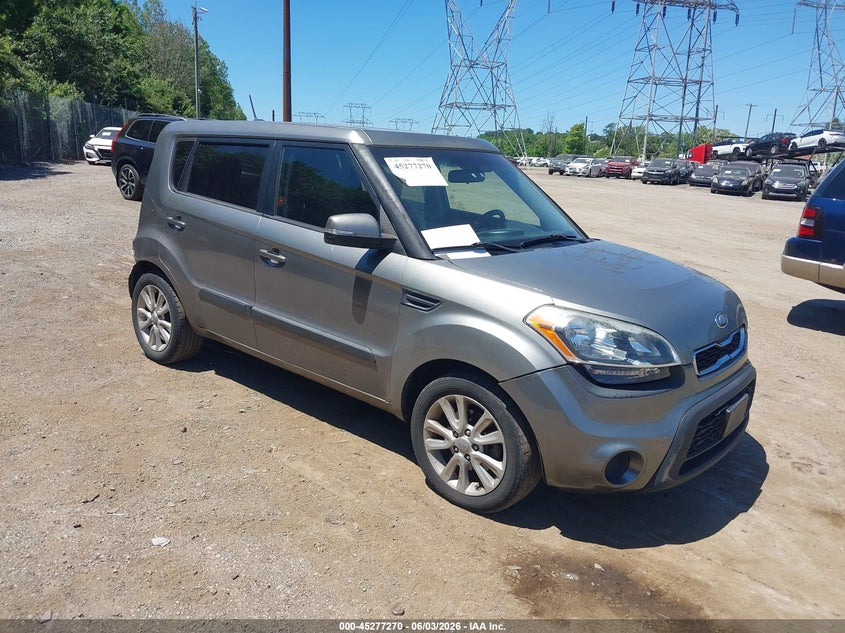 2012 Kia Soul VIN KNDJT2A67C7464148 IAAI salvage auction — REAR END, Salvage Title, sold $425 on 2026-07-25 (photo 1)