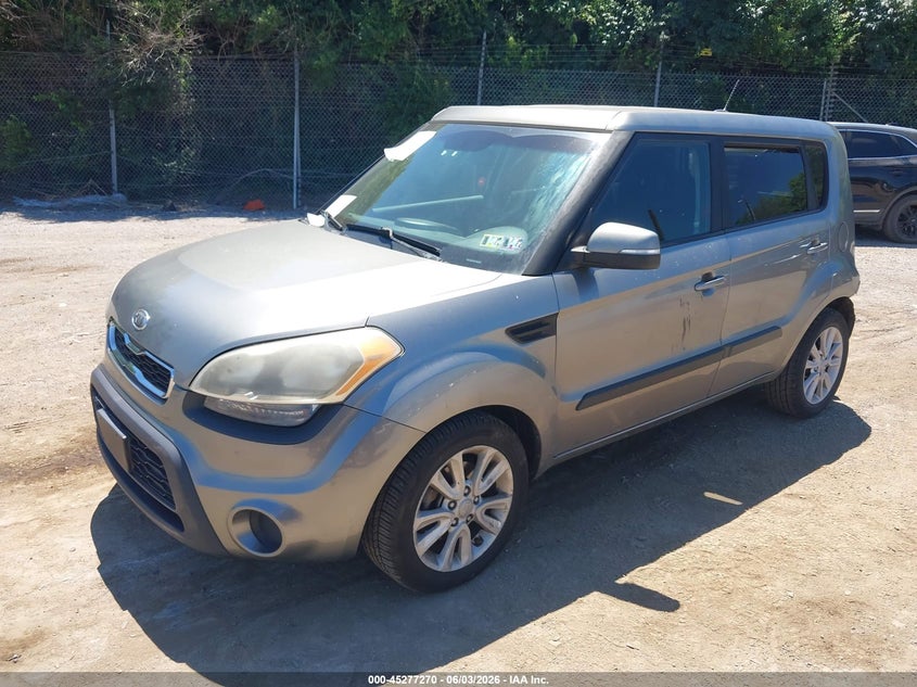 2012 Kia Soul VIN KNDJT2A67C7464148 IAAI salvage auction — REAR END, Salvage Title, sold $425 on 2026-07-25 (photo 2)