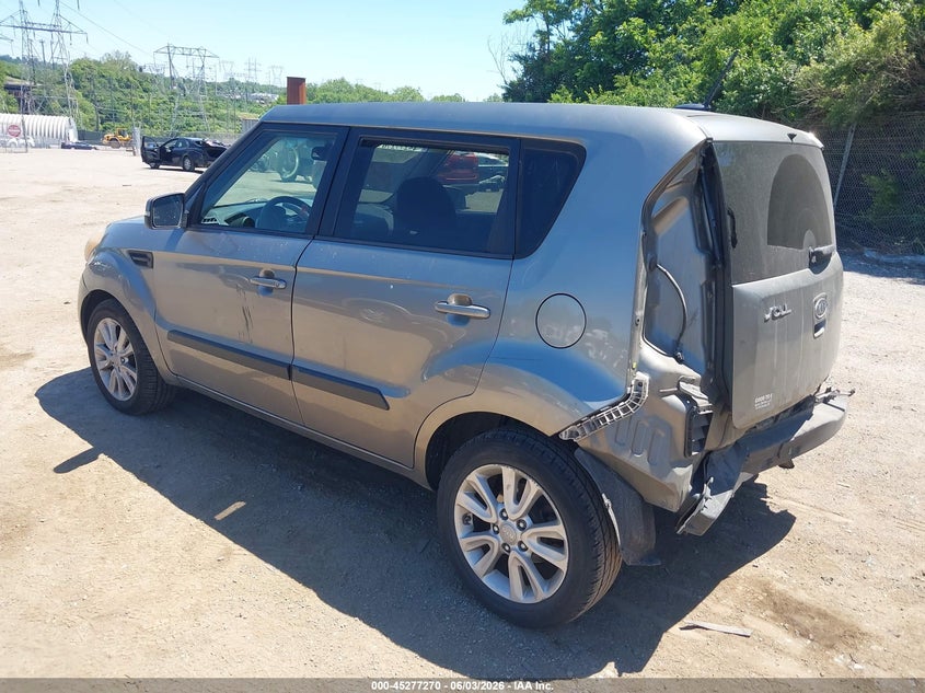 2012 Kia Soul VIN KNDJT2A67C7464148 IAAI salvage auction — REAR END, Salvage Title, sold $425 on 2026-07-25 (photo 3)