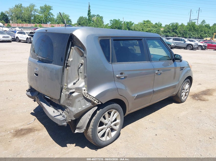 2012 Kia Soul VIN KNDJT2A67C7464148 IAAI salvage auction — REAR END, Salvage Title, sold $425 on 2026-07-25 (photo 4)