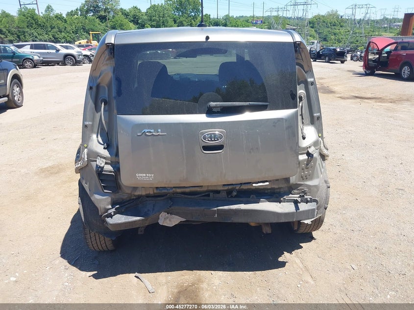 2012 Kia Soul VIN KNDJT2A67C7464148 IAAI salvage auction — REAR END, Salvage Title, sold $425 on 2026-07-25 (photo 6)