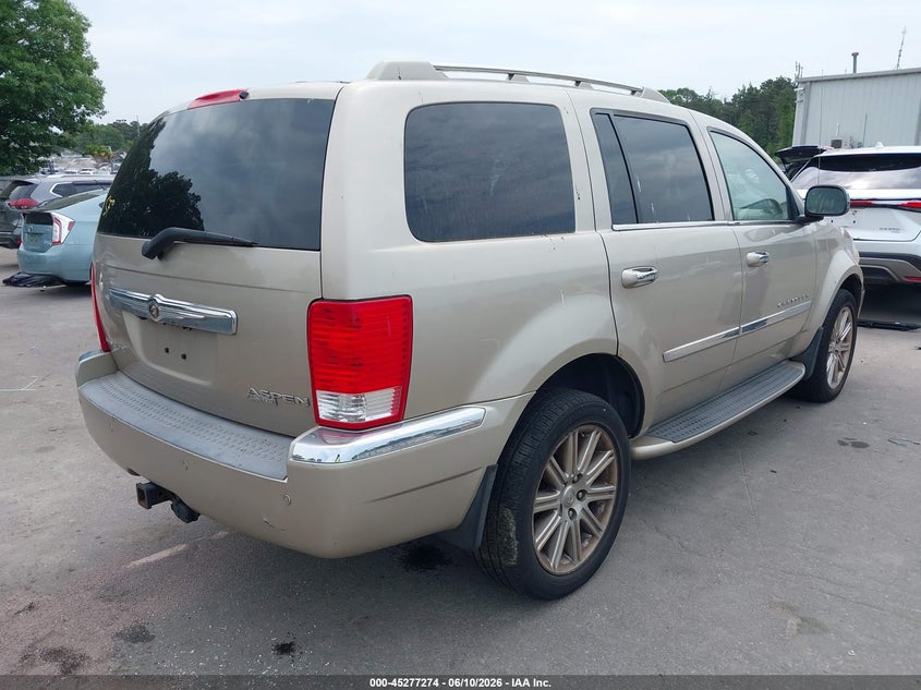 2009 Chrysler Aspen VIN 1A8HW58TX9F719238 IAAI salvage auction — LEFT SIDE, Mv-907A (New York), sold $600 on 2026-07-14 (photo 4)