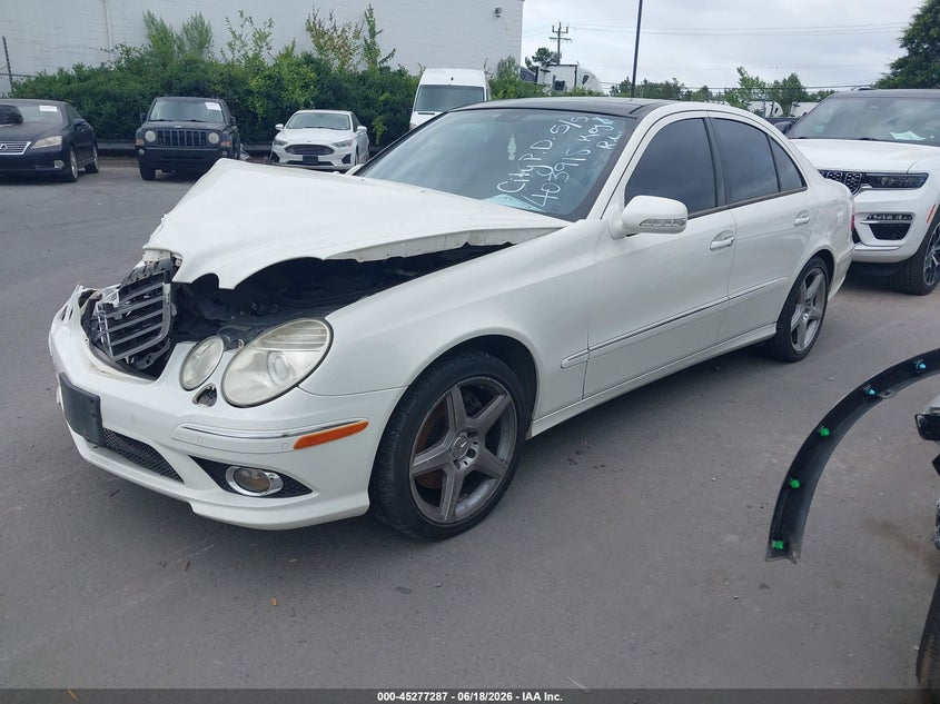 2009 Mercedes-benz E-class VIN WDBUF87X69B403918 IAAI salvage auction — FRONT END, Salvage (North Carolina), sold $625 on 2026-07-20 (photo 2)