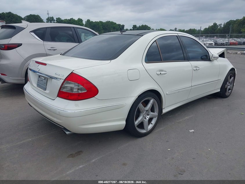 2009 Mercedes-benz E-class VIN WDBUF87X69B403918 IAAI salvage auction — FRONT END, Salvage (North Carolina), sold $625 on 2026-07-20 (photo 4)