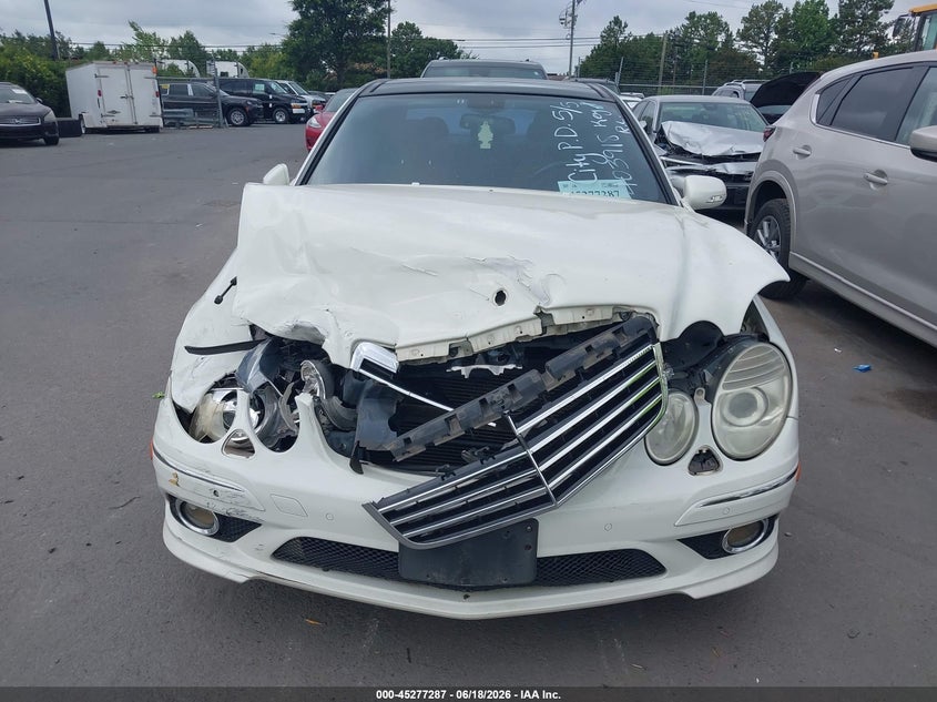 2009 Mercedes-benz E-class VIN WDBUF87X69B403918 IAAI salvage auction — FRONT END, Salvage (North Carolina), sold $625 on 2026-07-20 (photo 6)