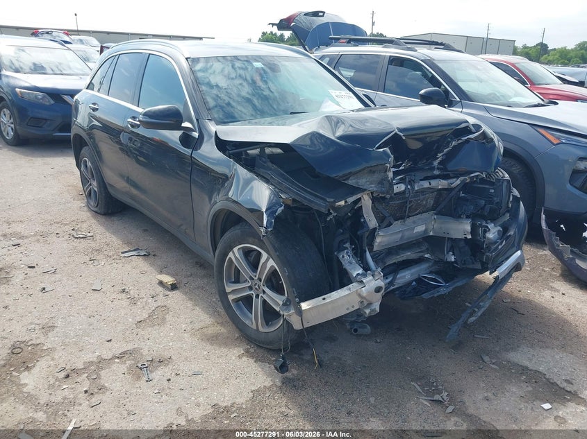 2019 Mercedes-benz Glc VIN WDC0G4JB2KV164417 IAAI salvage auction — FRONT END, Salvage (Texas), sold $3,100 on 2026-08-12 (photo 1)