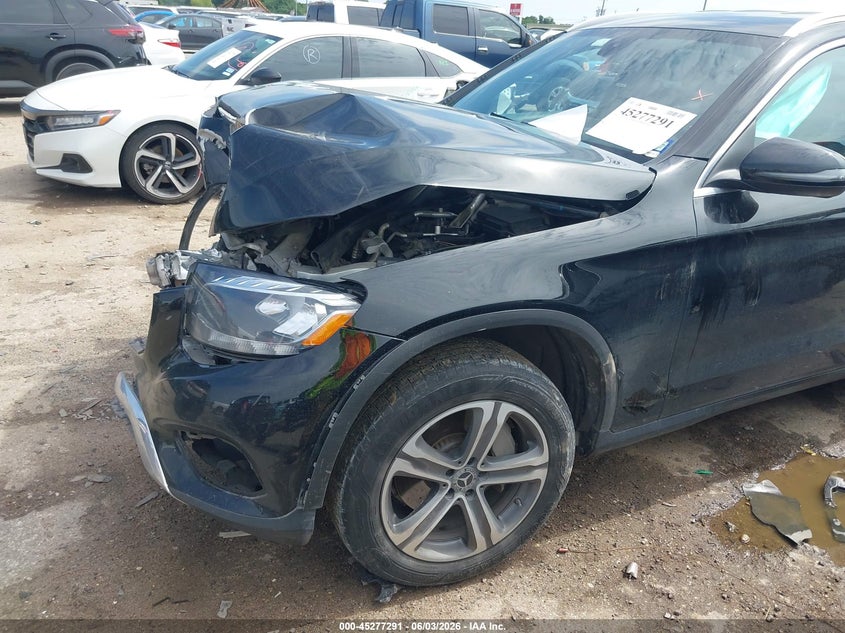 2019 Mercedes-benz Glc VIN WDC0G4JB2KV164417 IAAI salvage auction — FRONT END, Salvage (Texas), sold $3,100 on 2026-08-12 (photo 6)