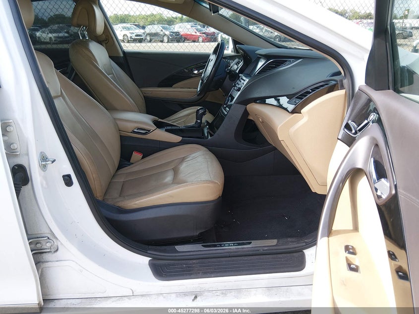 2015 Hyundai Azera VIN KMHFH4JG1FA430060 IAAI salvage auction — FRONT END, Salvage Title, sold $1,100 on 2026-07-13 (photo 5)
